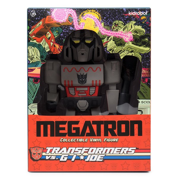 Transformers Vs Gi Joe Megatron Art Figures Kidrobot Exclusive Figures  (6 of 12)